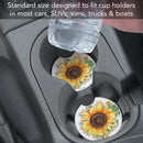 Sunflower Fields Bulk Stone Car Coaster