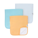 Copper Pearl Premium Burp Cloths 3 Pack