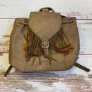 Jewel Bucket Backpacks With Fringe & Tassel Closure - Buenz Gifts
