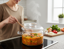 Simax - Nyko Clear Glass Pot, With Lid, 2L - Buenz Gifts