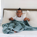 LUSH TODDLER BLANKETS: Eucalyptus