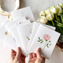 Assorted garden flowers notecard set - Buenz Gifts
