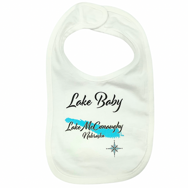 Lake McConaughey Baby Bib - Buenz Gifts