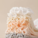 Rufia - Floral Print Ruffle Socks: YELLOW - Buenz Gifts