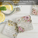 Sunny Scriptures Assorted Image Tumbled Tile Coaster 4 Pack