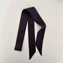 Scarvii - Vintage Floral Pattern Skinny Scarf: Khaki - Buenz Gifts