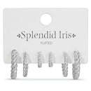 Combo 3, Twisted Huggies: Silver