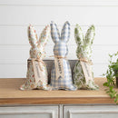 Fabric Bunnies - Garden Friends (Pk/03 Ast) - Buenz Gifts