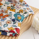 Scarvii - Cute Floral Square Scarf: NAVY / 70*70 - Buenz Gifts
