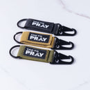 Tap To Pray® Tactical Carabiner Keychain: Green - Buenz Gifts