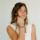 "Free" Patriotic Hair Tie Bracelets: Medium - Buenz Gifts