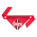 NCAA Nebraska Cornhuskers Reversible Pet Bandana: S - Buenz Gifts