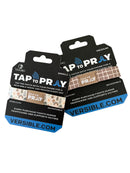 Tap To Pray® Wristband – Prairie & Plaid: Small - Buenz Gifts