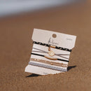 "Inspire" Flower Charm Hair Tie Bracelets: Small