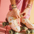 "Groove" Fun Floral Hair Tie Bracelets: Small
