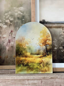 Autumn Watercolor 2, Arch | Fall Decor: 7x10" - Buenz Gifts