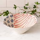 Serving Bowl - Americana Folk Art (Pk/04) - Buenz Gifts