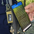 Tap To Pray® Tactical Carabiner Keychain: Green - Buenz Gifts