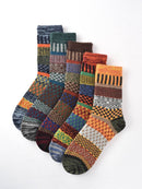 Rufia - Thick Mid-calf Socks for Winter: Green - Buenz Gifts