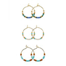 Combo 3, Petite Miyuki Delica Hoops