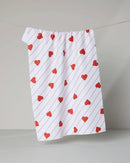 Stitched Heart Tea Towel - Buenz Gifts