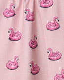 Flamingo Floatie Tea Towel - Buenz Gifts