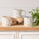 Mugs - Dried Floral Wreaths (Pk/03 Ast) - Buenz Gifts