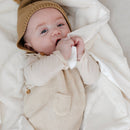 SATIN BORDER RECEIVING BLANKETS: Navy Twinkle Star