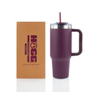 40oz POWDER COATED BIG SWIG TUMBLER: Light Pink - Buenz Gifts