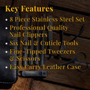 8-Piece Manicure Set - Buenz Gifts