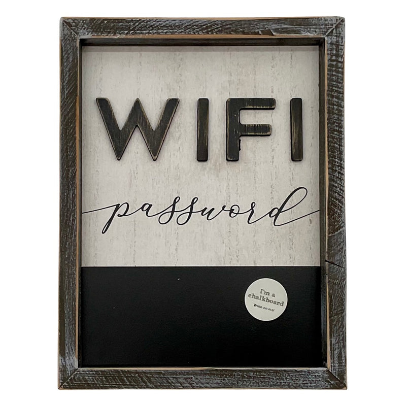 Wifi Password Block Sign