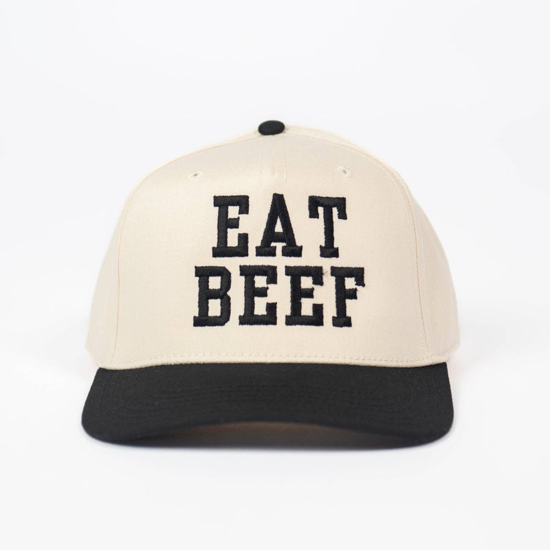 Western Eat Beef Embroidered Trucker Hat