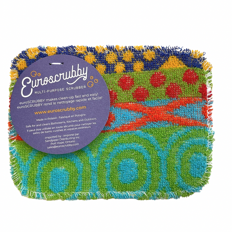 Euroscrubby Multicolored Assorted Sponges - Arndt