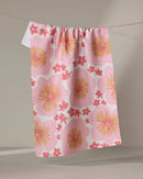 Hibiscus Sunset Tea Towel - Buenz Gifts