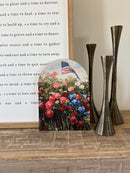 Floral 4th Of July Arch: 7.5x10.5" - Buenz Gifts