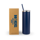 20oz POWDER COATED SKINNY TUMBLER: Purple - Buenz Gifts