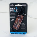 Tap To Pray® Tactical Carabiner Keychain: Black - Buenz Gifts