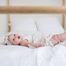 Knit Headband Bow - Oat