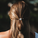 "Roam" Earthy Buffalo Hair Tie Bracelets: Small