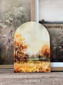 Autumn Watercolor 1, Arch | Fall Decor: 7x10"