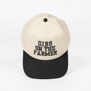 Western 'Dibs on the Farmer' Women's Embroidered Trucker Hat