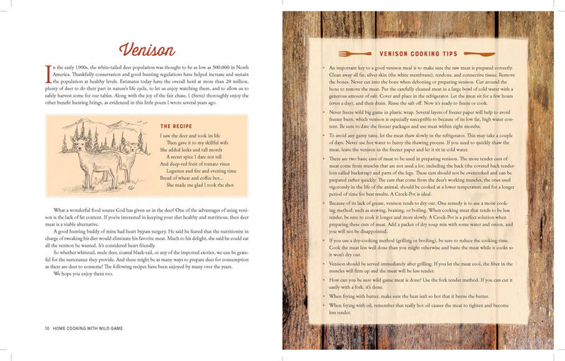 Home Cooking with Wild Game:  Over 200 Hearty Recipes: Paperback / English