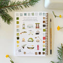 Camping watercolor workbook - Buenz Gifts