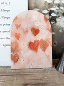 Vintage Hearts Arch | Valentine's Day 2025: 7x10"