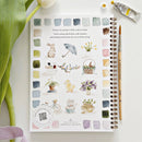 Spring watercolor workbook - Buenz Gifts
