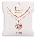 "Bloom" Pressed Flower Necklace Set - Buenz Gifts