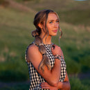 "Unity" Interlocking Charm Hair Tie Bracelet: Medium