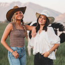 "Stride" Turquoise Cowgirl Boot Hair Tie Bracelets