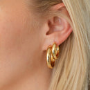 Combo 3, Small To Bold Huggies: Silver