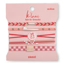 "Sweet" Pink Cherry Hair Tie Bracelets: Small - Buenz Gifts